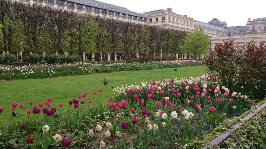 パリの春　パレ・ロワイヤル